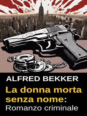 cover image of La donna morta senza nome